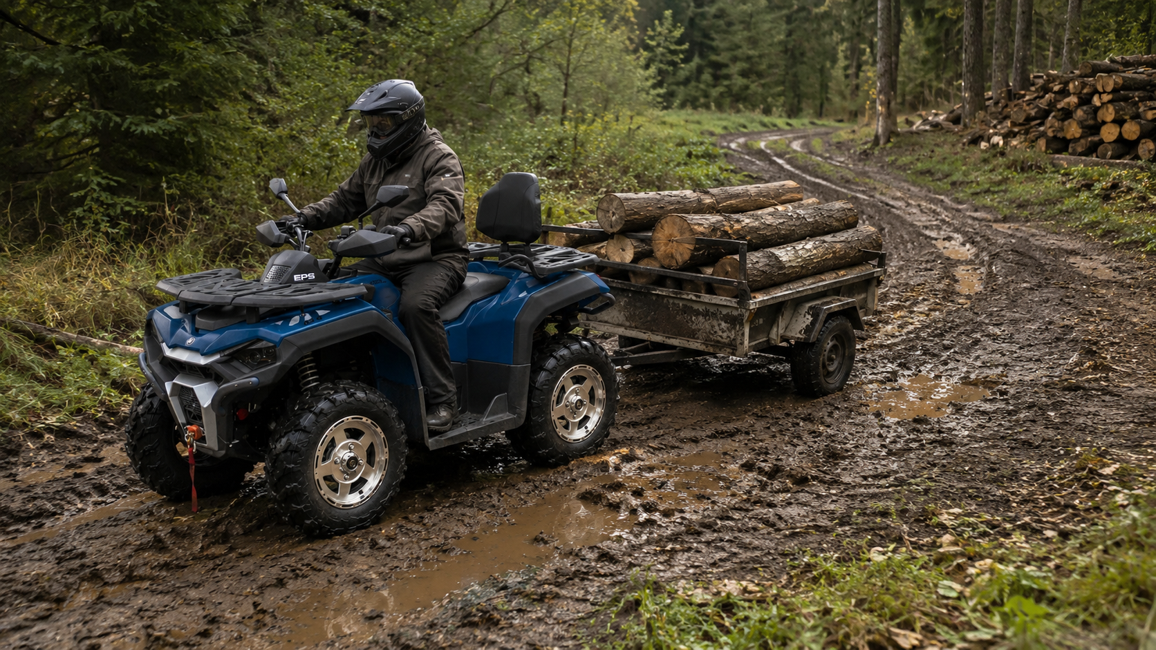 Quad użytkowy 4x4